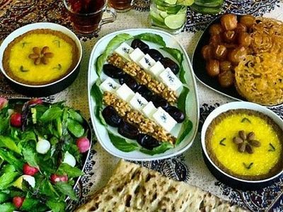 خوردن حلیم، شله‌زرد و حلوا در افطار باعث سنگینی معده می‌شود