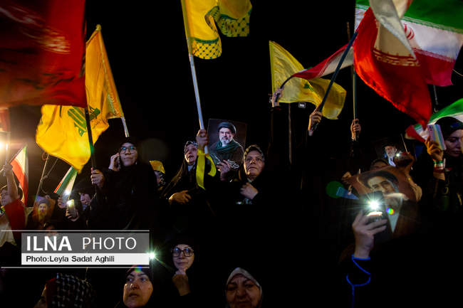 اجتماع مردمی جبهه مقاومت در تهران