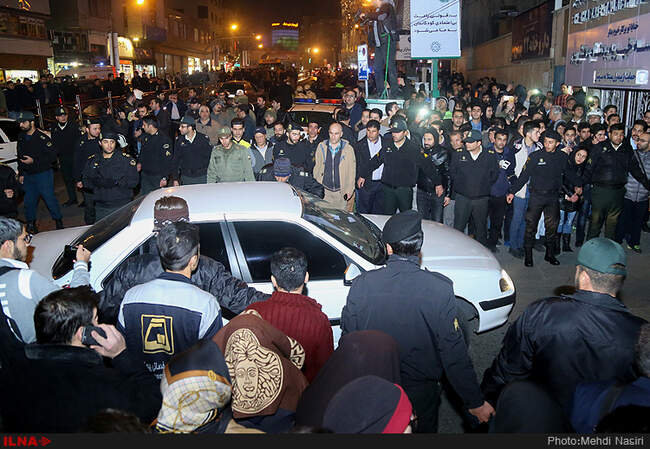 انتقال پیکر آیت الله هاشمی رفسنجانی از بیمارستان شهدای تجریش به جماران