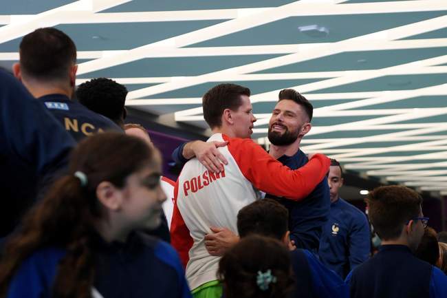 گزارش تصویری بازی فرانسه و لهستان