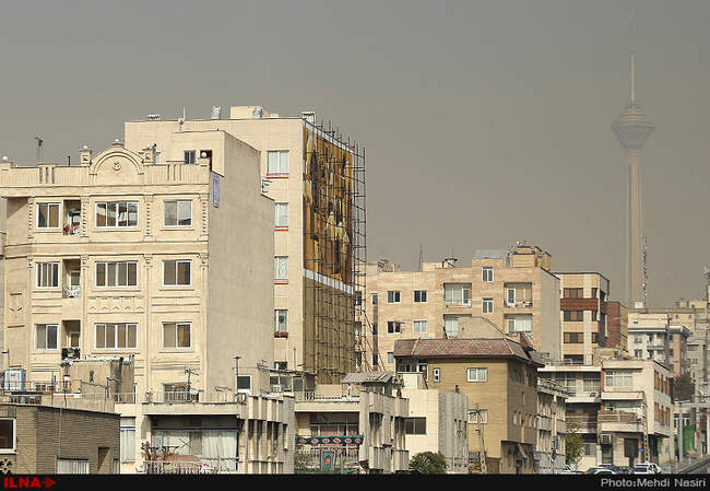 آلودگی امروز هوای تهران