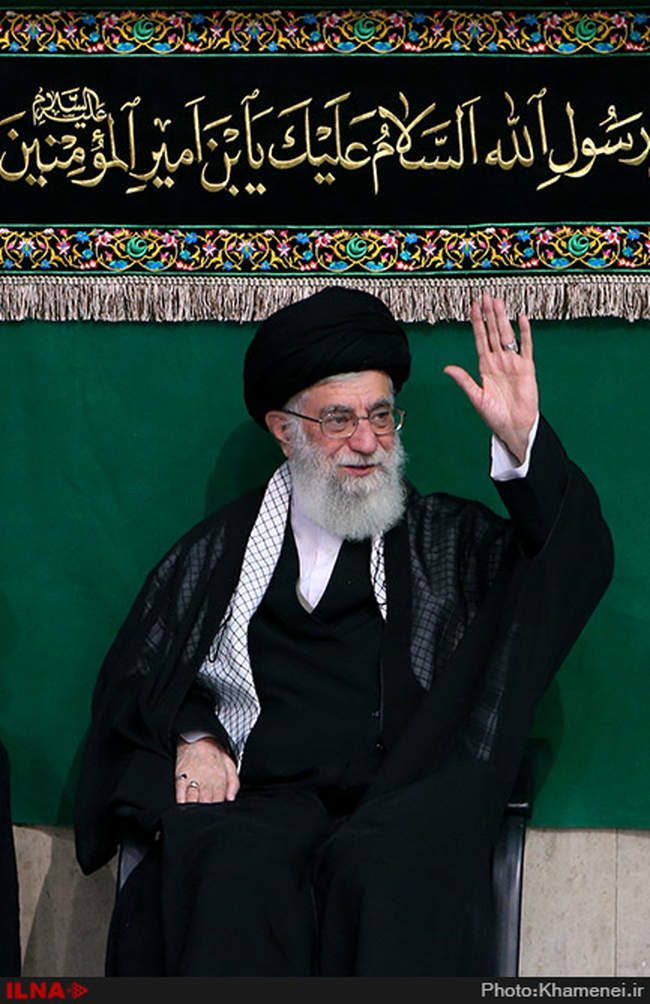 مراسم عزاداری شب عاشورا در حسینیه امام خمینی