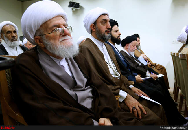 دیدار رئیس و اعضای مجلس خبرگان رهبری با رهبر انقلاب