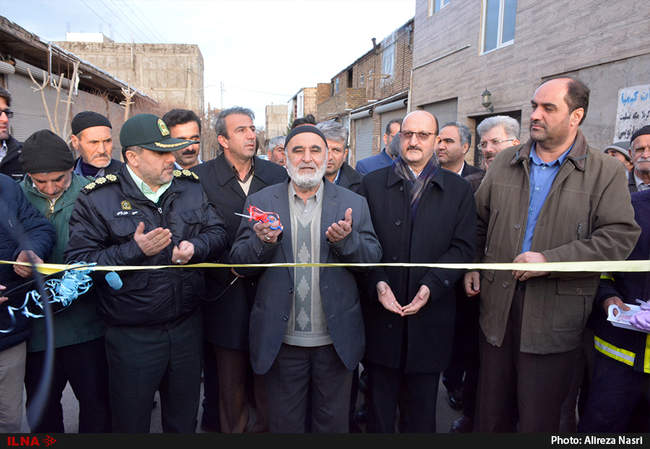 بهره برداری از چند طرح عمرانی در بویین زهرا