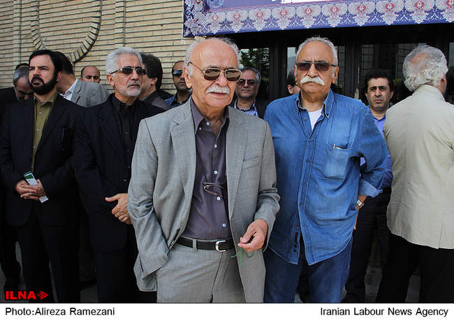 مراسم تشییع پیکر مهران دوستی