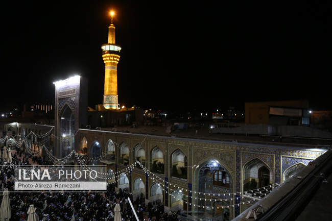 مراسم احیای شب بیست و سوم ماه مبارک رمضان در حرم مطهر رضوی