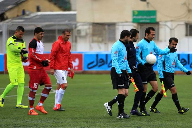 گزارش تصویری: تساوی پرسپولیس و نساجی مازندران