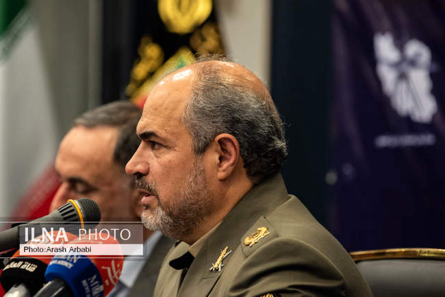 نشست خبری مشترک روسای سازمان جغرافیایی نیروهای مسلح و سازمان نقشه بر