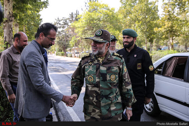 تصاویر مراسم رونمایی از دستاوردهای جدید نیروی زمینی ارتش