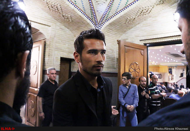 مراسم ترحیم هادی نوروزی کاپیتان تیم فوتبال پرسپولیس