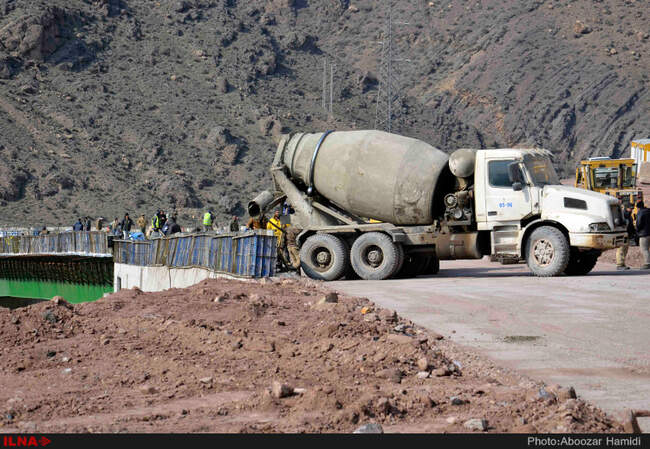  مراحل تکمیل آزادراه قزوین رشت محدوده منجیل رودبار