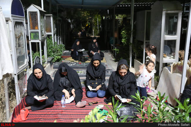 مراسم احیای شب بیست و سوم ماه مبارک رمضان در بهشت زهرا‎