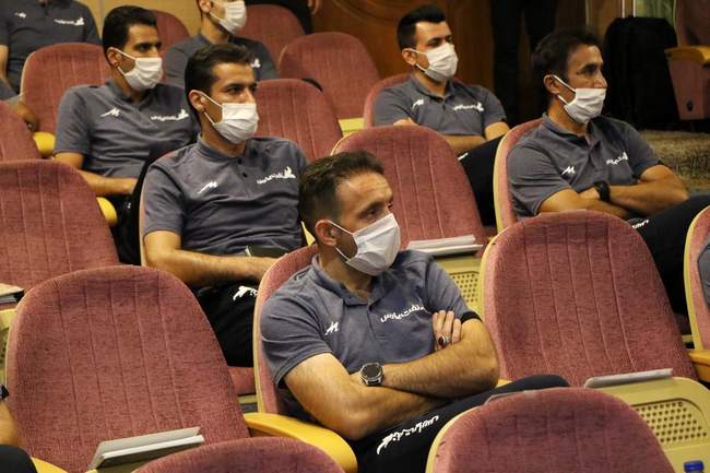 گزارش تصویری از تست‌گیری‌ از داوران و شروع سمینار داوری