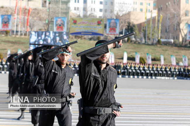مراسم دانش آموختگی دانشگاه علوم انتظامی