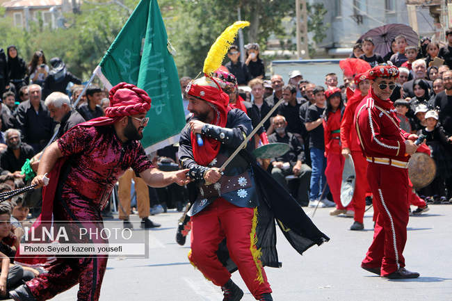 شبیه خوانی قیام عاشورا در تبریز