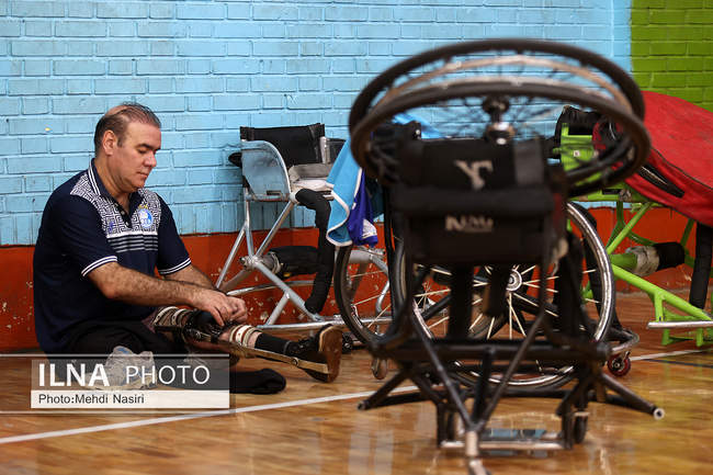 رقابت‌های لیگ ملی بسکتبال با ویلچر باشگاه‌های کشور