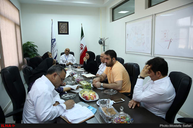 بازدید خبرنگاران از پالایشگاه نفت ستاره خلیج فارس 