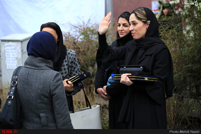 مراسم چهلم شهدای کشتی سانچی