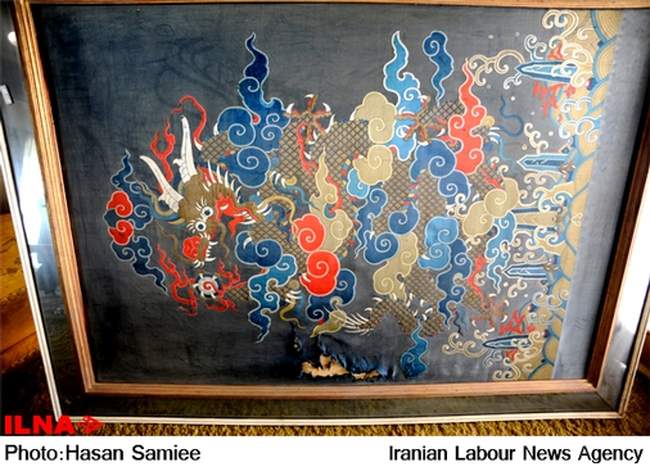 بازدید خبرنگاران البرزی از کاخ مروارید(کاخ شمس)