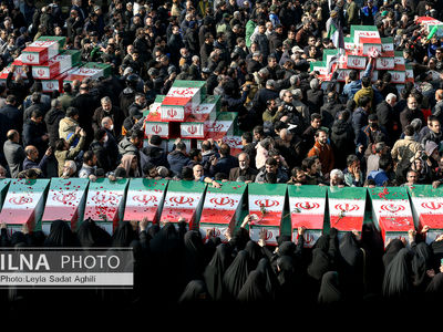 معراج شهدا تهران میزبان صد شهید گمنام