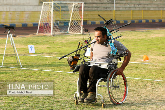 مسابقات قهرمانی کشور تیروکمان جانبازان و توان یابان