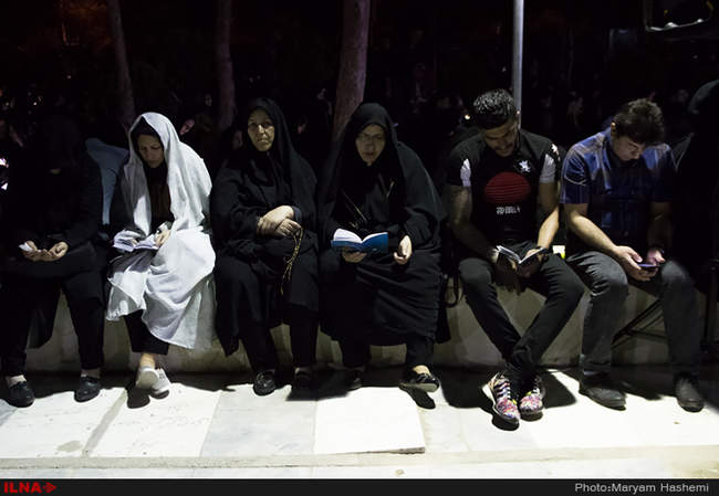 مراسم شب احیا در کرج