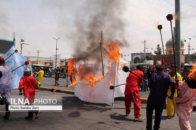مراسم روز عاشورا - شیراز