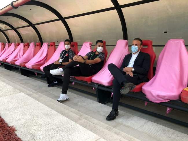 گزارش تصویری نیمه اول دیدار پرسپولیس مقابل پیکان