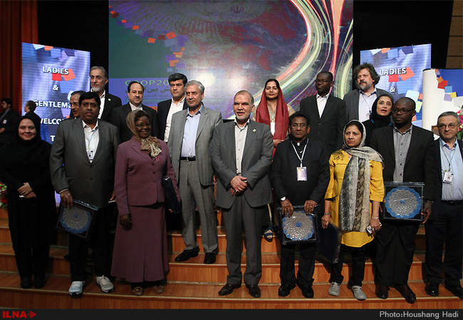 اختتامیه همایش بین المللی مزیت ها وظرفیت های تعاونی هابا حضور وزیر ک