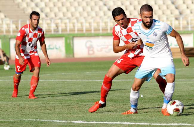 دیدار سرخپوشان پاکدشت و ملوان (گزارش تصویری)