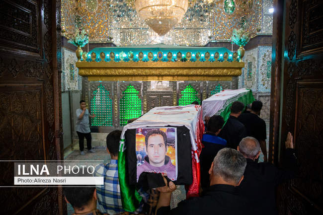 مراسم تشییع پیکر جانباختگان انفجار اسکله شهید رجایی بندرعباس
