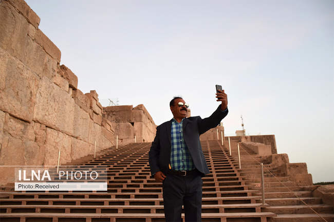 تخت جمشید در نوروز 1400