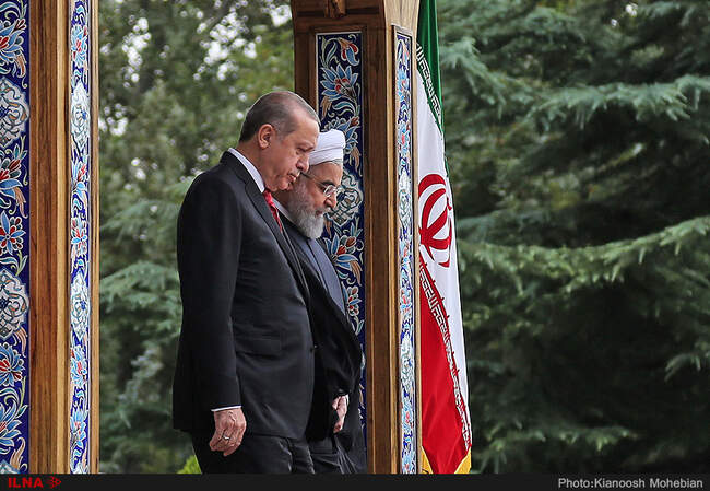 حسن روحانی و رجب طیب اردوغان