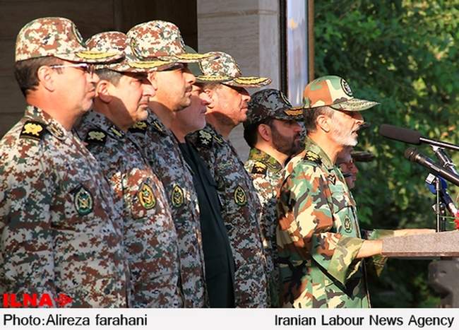 نشست خبری فرمانده پدافند هوایی خاتم‌الانبیا(ص)