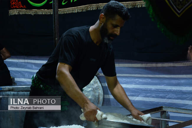 مراسم سینی گردانی شهرک عرب ها