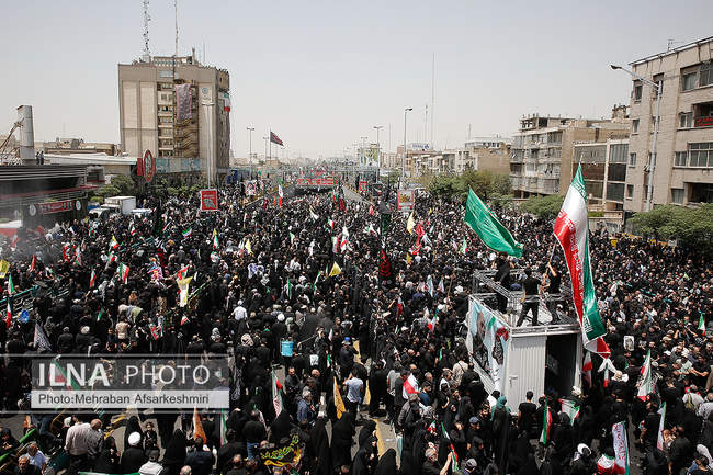 مراسم تشییع شهدای اقتدار - تهران / 2