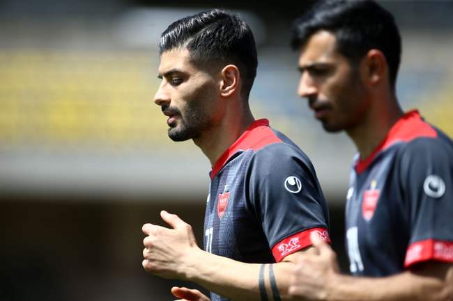 گزارش تصویری تمرین امروز پرسپولیس