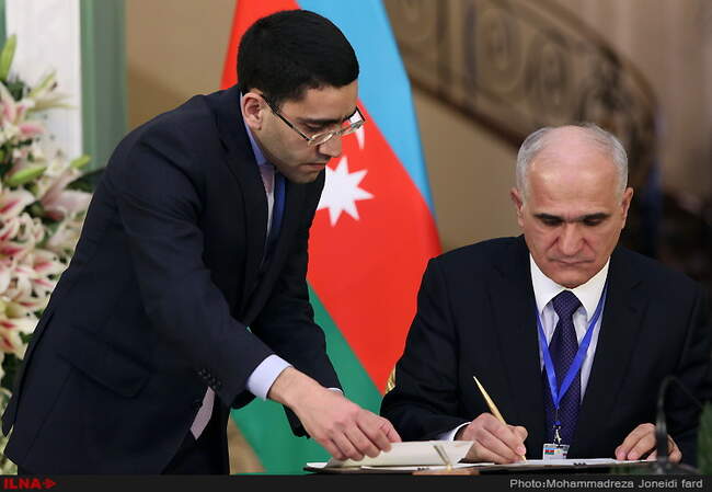 دیدار حسن روحانی با الهام علی اف رئیس جمهور آذربایجان
