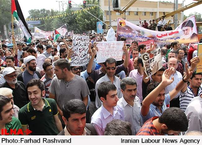 راهپیمایی باشکوه روز جهانی قدس / قزوین