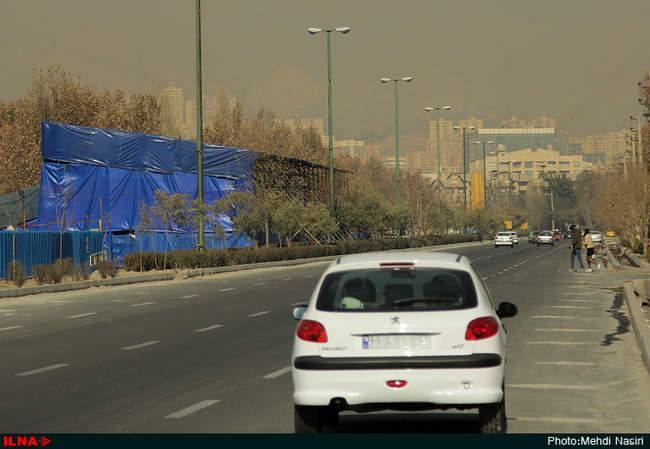 آلودگی هوای امروز تهران