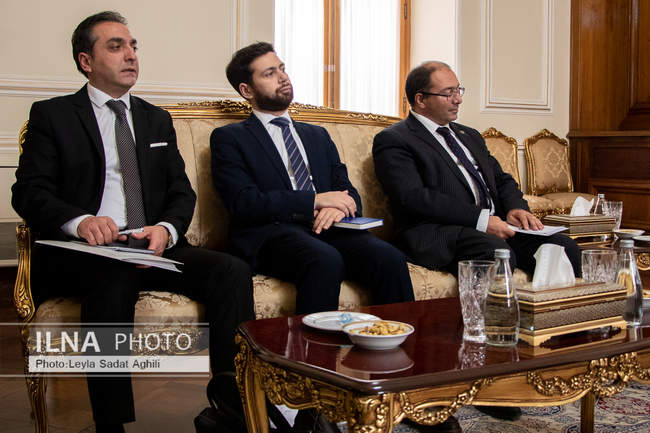 دیدار معاون وزیر خارجه ارمنستان با امیرعبداللهیان