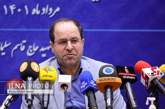 نشست خبری رییس دانشگاه تهران