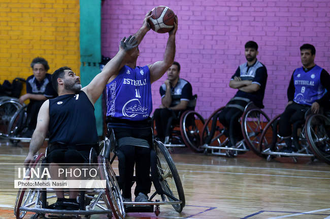 رقابت‌های لیگ ملی بسکتبال با ویلچر باشگاه‌های کشور