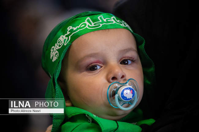 مراسم شیرخوارگان حسینی در قزوین