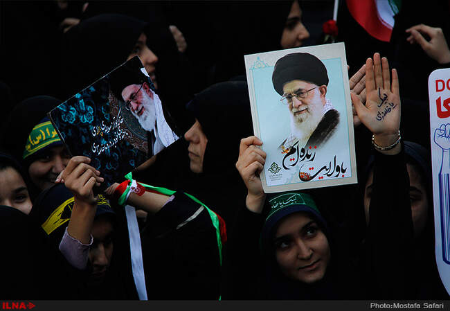 راهپیمایی 13 آبان در تهران