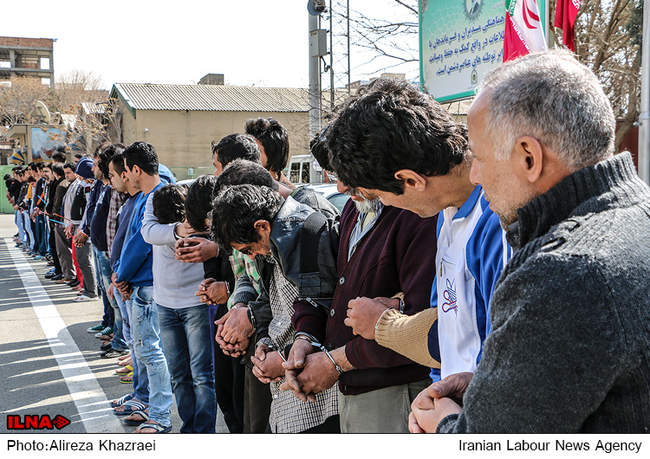 دستگیری ۲۴ باند سرقت در تهران