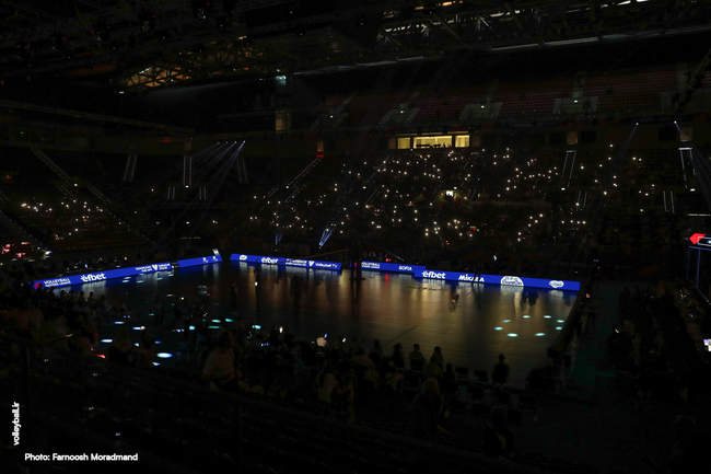 گزارش تصویری دیدار دو تیم ملی والیبال ایران و بلغارستان