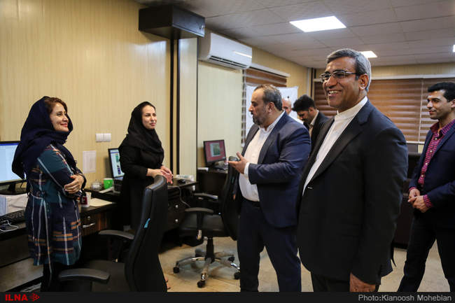 حضور غلامحسین مظفری مدیرعامل منطقه آزاد کیش در ایلنا