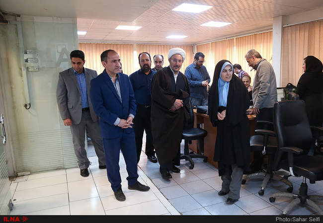 حضور علی یونسی در خبرگزاری ایلنا