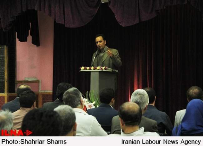 دبیرکل خانه کارگر در همایش کارگران پیمانی